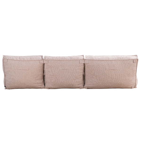 Outdoor Loungeset 3,5-Sitzer mit Lounge Kiki Soft Red
