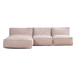 Outdoor Loungeset 3,5-Sitzer mit Lounge Kiki Soft Red