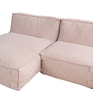 Outdoor Loungeset 3,5-Sitzer mit Lounge Kiki Soft Red