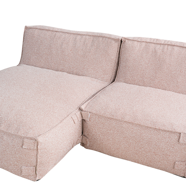 Outdoor Loungeset 3,5-Sitzer mit Lounge Kiki Soft Red