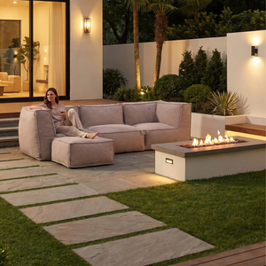 Outdoor Loungeset 3-Sitzer Kiki Soft Red