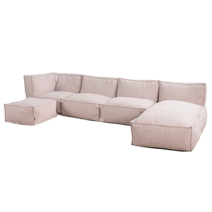 Outdoor Lounge Set XL Kiki Soft Red