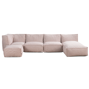 Outdoor Lounge Set XL Kiki Soft Red