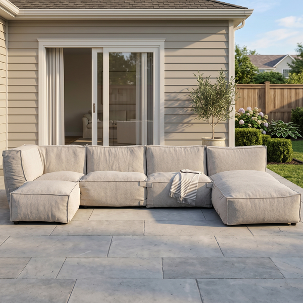 Outdoor Loungeset XL Kiki Taupe