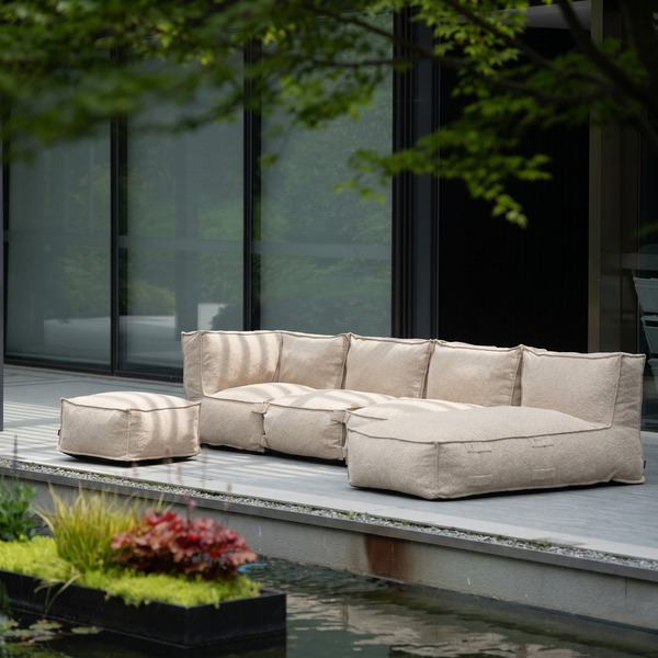 Outdoor Loungeset XL Kiki Taupe