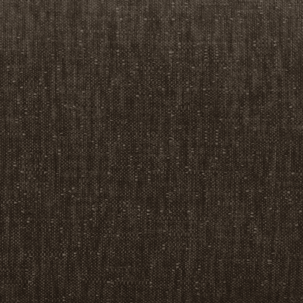 Fauteuil Marley avec Repose-pieds Chenille Marron