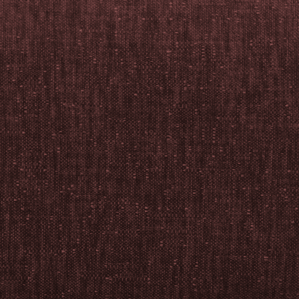 Fauteuil Marley avec Repose-pieds Chenille Rouge Bordeaux