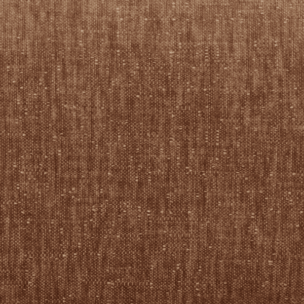 Fauteuil Marley avec Repose-pieds Chenille Cuivre