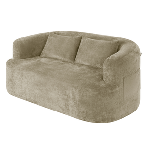 Canapé 2 Places Adele Chenille Taupe