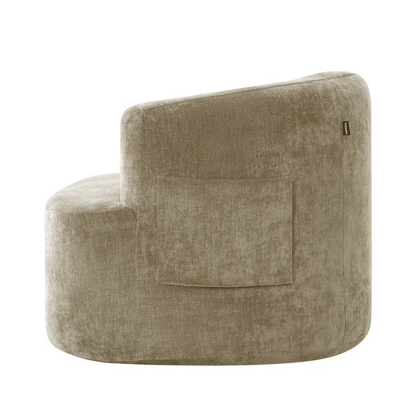 Canapé 2 Places Adele Chenille Taupe