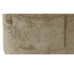 Canapé 2 Places Adele Chenille Taupe
