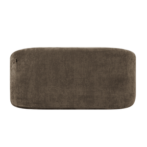 Canapé 2 Places Adele Chenille Marron