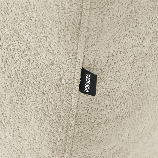 Lazy Ecksofa Beige Rechts