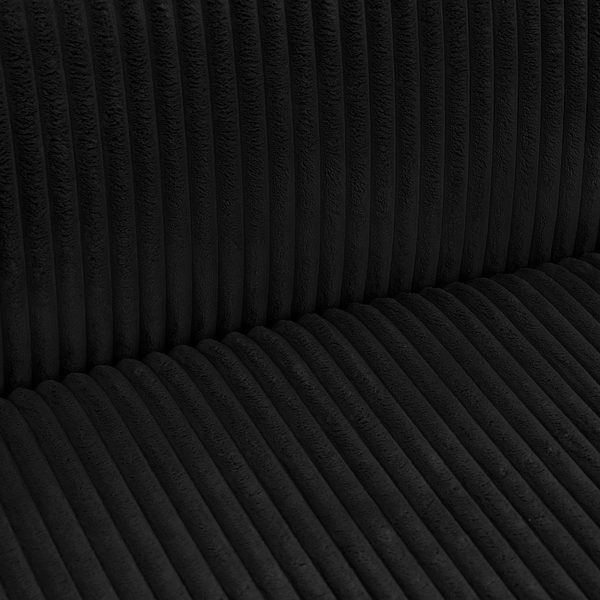 Beat Corner Sofa Corduroy Black