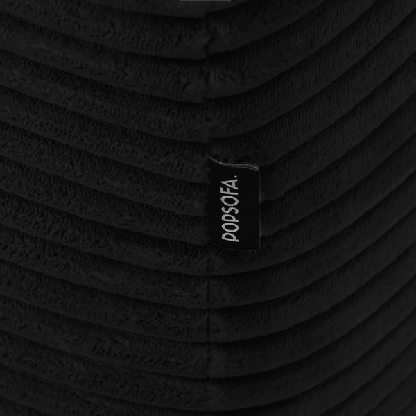 Beat Corner Sofa Corduroy Black