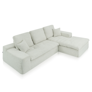 Lazy Corner Sofa Cloud Beige Right