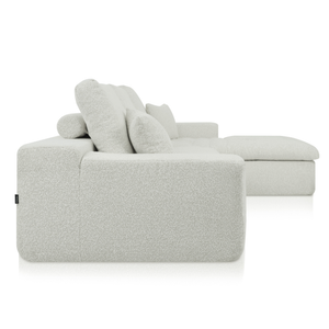 Lazy Corner Sofa Cloud Beige Right