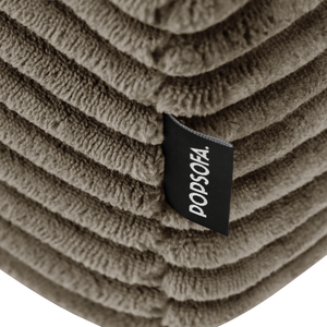 Sleeping Sofa Joy 2 Persons Corduroy Taupe