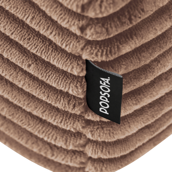 Sleeping Sofa Joy 2 Persons Corduroy Terracotta/Pink