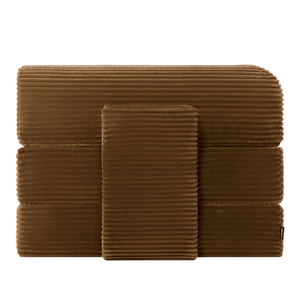 Schlafsofa Joy 2 Personen Cord Ockergelb