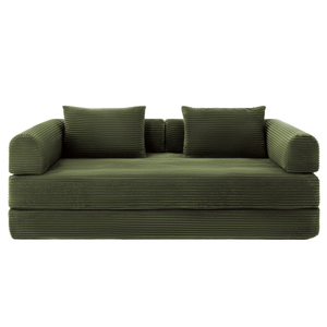 Schlafsofa Joy 2 Personen Cord Green