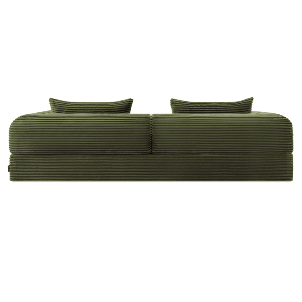 Schlafsofa Joy 2 Personen Cord Green