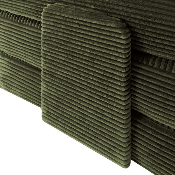 Schlafsofa Joy 2 Personen Cord Green