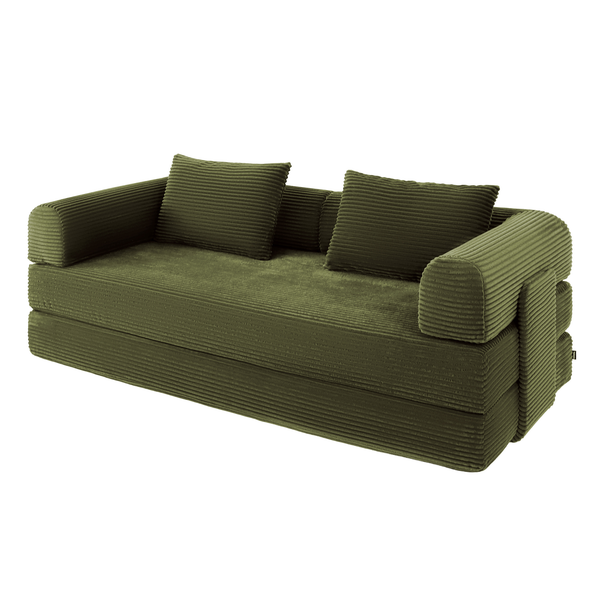 Schlafsofa Joy 2 Personen Cord Green