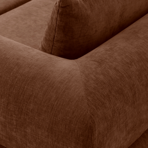 Schlafsofa Joy 2 Personen Chenille Kupfer