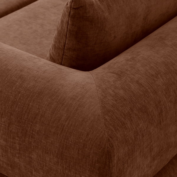Schlafsofa Joy 2 Personen Chenille Kupfer
