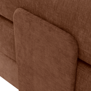Schlafsofa Joy 2 Personen Chenille Kupfer
