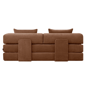 Schlafsofa Joy 2 Personen Chenille Kupfer