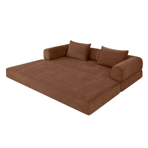 Schlafsofa Joy 2 Personen Chenille Kupfer