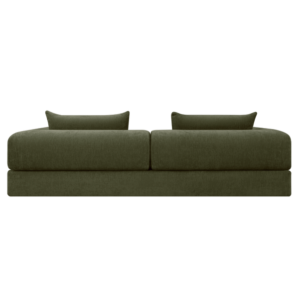 Schlafsofa Joy 2 Personen Chenille Salbeigrün