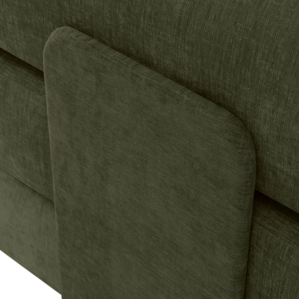 Schlafsofa Joy 2 Personen Chenille Salbeigrün