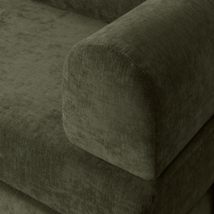 Schlafsofa Joy 2 Personen Chenille Salbeigrün