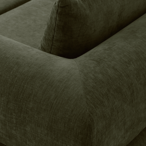 Schlafsofa Joy 2 Personen Chenille Salbeigrün