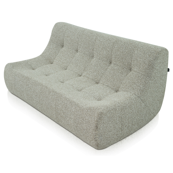 Rave 2,5-Zits Bank Bouclé Taupe