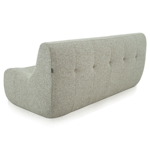 Rave 2,5-Zits Bank Bouclé Taupe