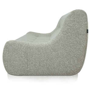 Rave 2,5-Zits Bank Bouclé Taupe