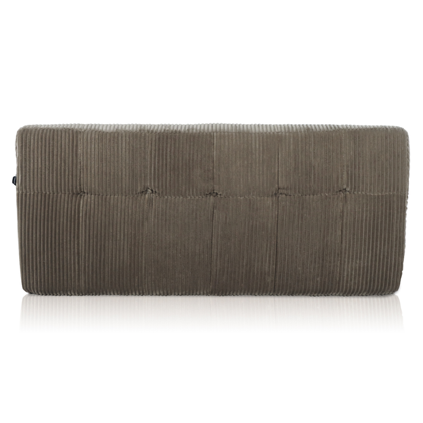 Rave 2,5-Zits Bank Ribstof Taupe