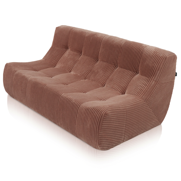 Rave 2,5 Seater Sofa Corduroy Terracotta/Pink