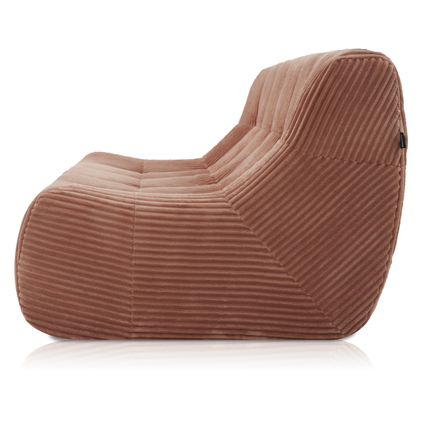 Rave 2,5 Seater Sofa Corduroy Terracotta/Pink