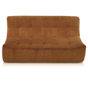 Rave 2,5 Seater Sofa Corduroy Ochre Yellow