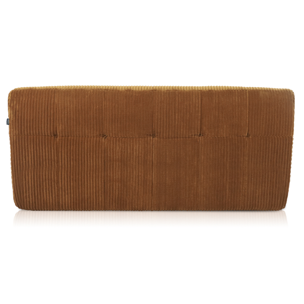 Rave 2,5 Seater Sofa Corduroy Ochre Yellow