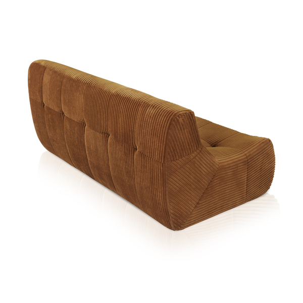 Rave 2,5 Seater Sofa Corduroy Ochre Yellow