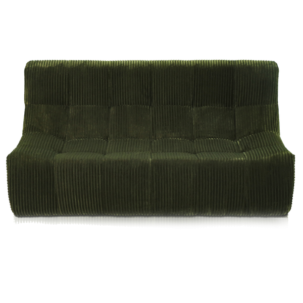 Rave 2,5 Seater Sofa Corduroy Green