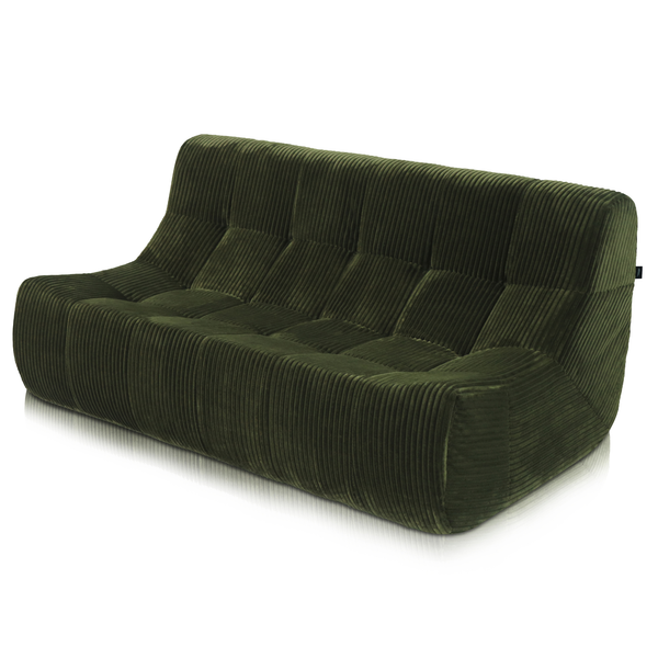 Rave 2,5 Seater Sofa Corduroy Green