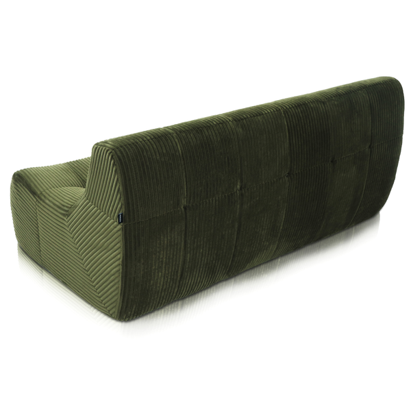 Rave 2,5 Seater Sofa Corduroy Green