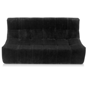 Rave 2,5 Seater Sofa Corduroy Black